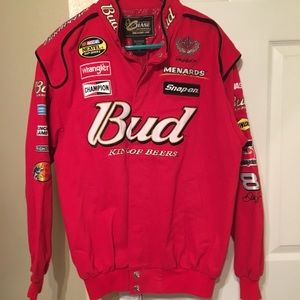 NASCAR Budweiser Racing Jacket - Medium